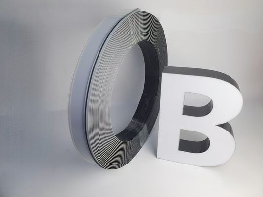 حروف الحرفية حافة تقويم غطاء الحروف 1mm الألومنيوم غطاء تقويم للحروف القناة