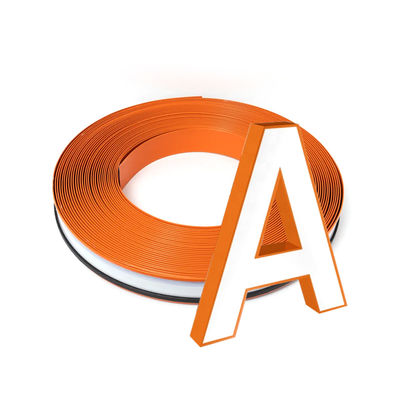 110ملم خط القناة حروف 3D حروف القناة شريط الألومنيوم