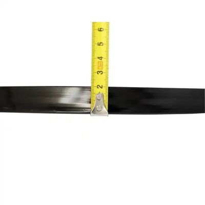 ألومنيوم ABS البلاستيكية الرسالة تقليص غطاء الرسالة القناة السوداء لفائف