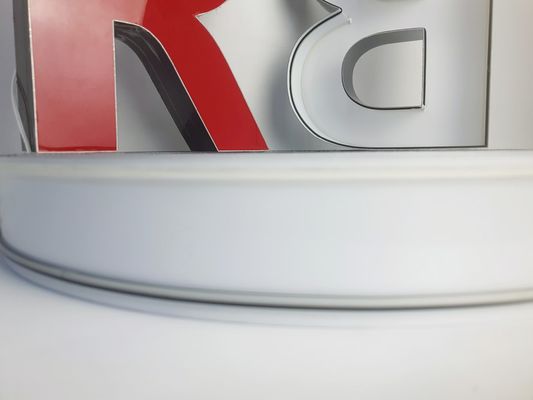 عرض 30 ملم الحروف القناة القابلة للتخصيص غطاء التجميل للعلامات