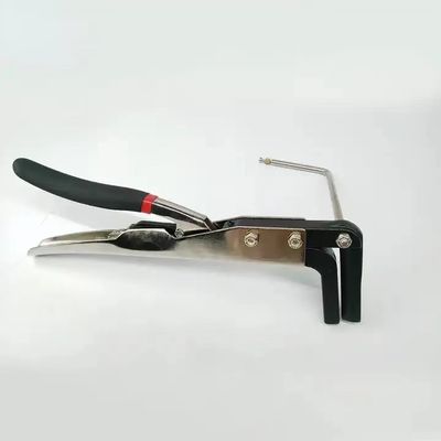 شكل البطريق العمودي المنحني المنحني اليدوي المسامير المعدنية قناة الرسالة ثنائي أداة