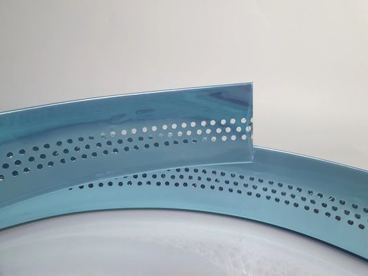 11 سم عرض القناة الرسالة الملمس الألومنيوم مع الغراء طريقة التثبيت