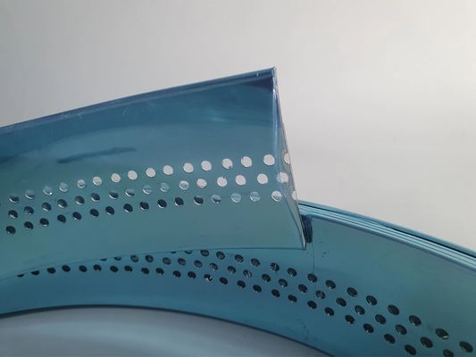 11 سم عرض القناة الرسالة الملمس الألومنيوم مع الغراء طريقة التثبيت