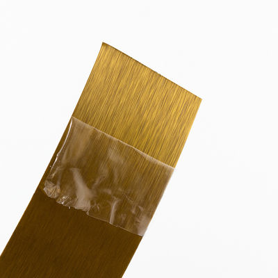 حرف القناة المغطى بالألوان شريط الألومنيوم وشريط الكلمة الشريط المسطح بدون حافة مطوية