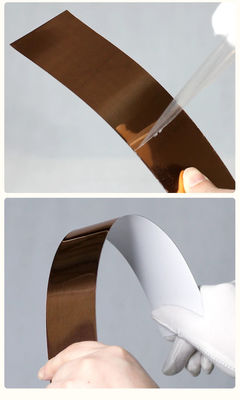 المرآة اللون الفضي المغطى علامة LED قناة الخطاب لفائف 3 4 5 6 7 8 9 10 11 12 13 14 سم العرض