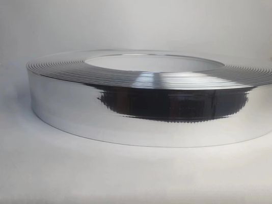 مرآة شق الألومنيوم تقليص غطاء لفة اليد ثنائي صلابة خط القناة الحواف مختلفة الأوسع