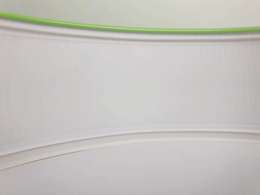 اللون الأخضر الألومنيوم طلاء قبعة أدوات الألومنيوم صلابة اليد طريقة الانحناء 50M الطول