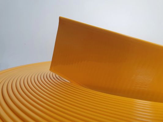 حرف القناة الألومنيوم غطاء تقويم مع 70MM عرض في الصفراء ألومنيوم خط القناة