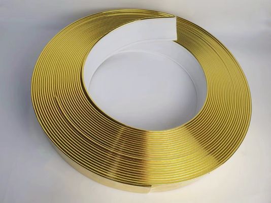 قناة الرسائل الإضاءة غطاء التجميل شريط مع 68MM 70MM 76MM 93MM عرض قناة الرسائل غطاء التجميل