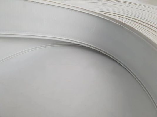 اليد الملتوية البلاستيكية الألومنيوم طلاء غطاء الملف الأبيض 68MM 70MM 76MM 93MM