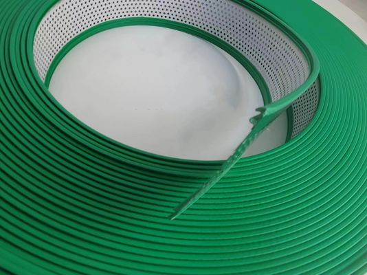 اليد الملتوية البلاستيكية الألومنيوم طلاء غطاء الملفوف في عريضات مختلفة خط القناة علامة الألومنيوم شريط