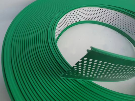 اليد الملتوية البلاستيكية الألومنيوم طلاء غطاء الملفوف في عريضات مختلفة خط القناة علامة الألومنيوم شريط