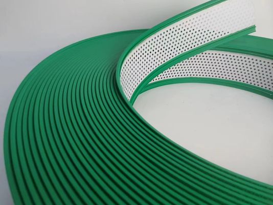 اليد الملتوية البلاستيكية الألومنيوم طلاء غطاء الملفوف في عريضات مختلفة خط القناة علامة الألومنيوم شريط