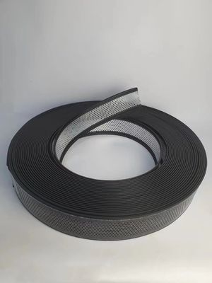 الغطاء المطاطي المزروع من الألومنيوم سبائك الملفوفة اليدية ثني غطاء الطلاء الغطاء المزروع من اللومينوم غطاء الطلاء للخط القناة