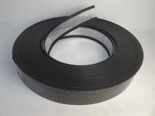 بلاستيك الأسود الألومنيوم غطاء التجميل يد ثني قناة الرسالة غطاء التجميل