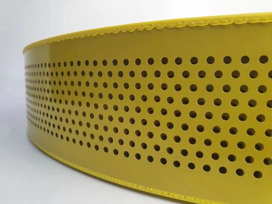 الغطاء المطاطي الغطاء الألومنيوم غطاء الطلاء مجموعة واسعة من الألوان الصفراء سهلة الانحناء حواف الحروف القناة