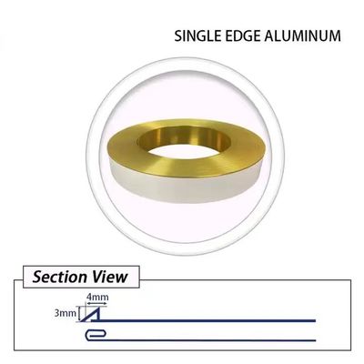 ملفات تعريف الألومنيوم متعددة الاستخدامات غطاء الألومنيوم للشاشة الخارجية